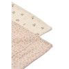 Set van 2 tetradoeken - Lewis muslin cloth 2 pack mini leo / mini peach mix
